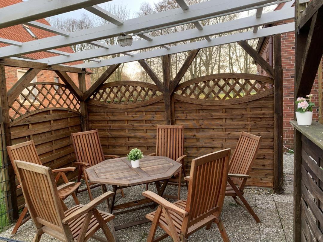 Neu! Schickes Und Modernes Ferienhaus Ant Zingel Krummhörn Екстериор снимка