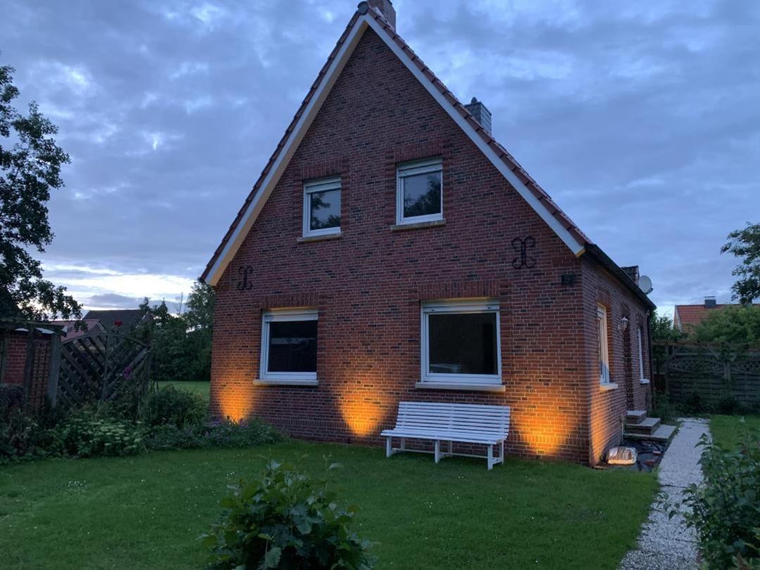 Neu! Schickes Und Modernes Ferienhaus Ant Zingel Krummhörn Екстериор снимка